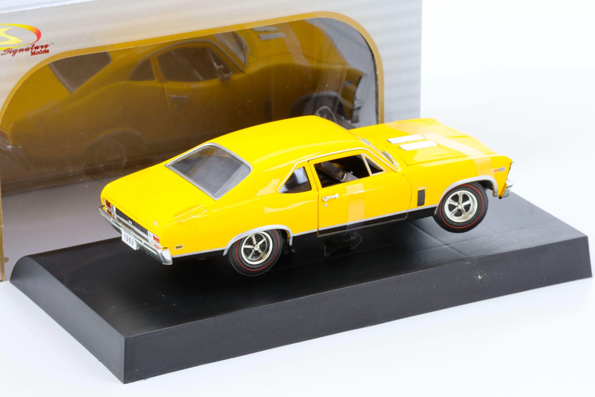 1:32 Signature Models 1969 Chevrolet Nova SS yellow