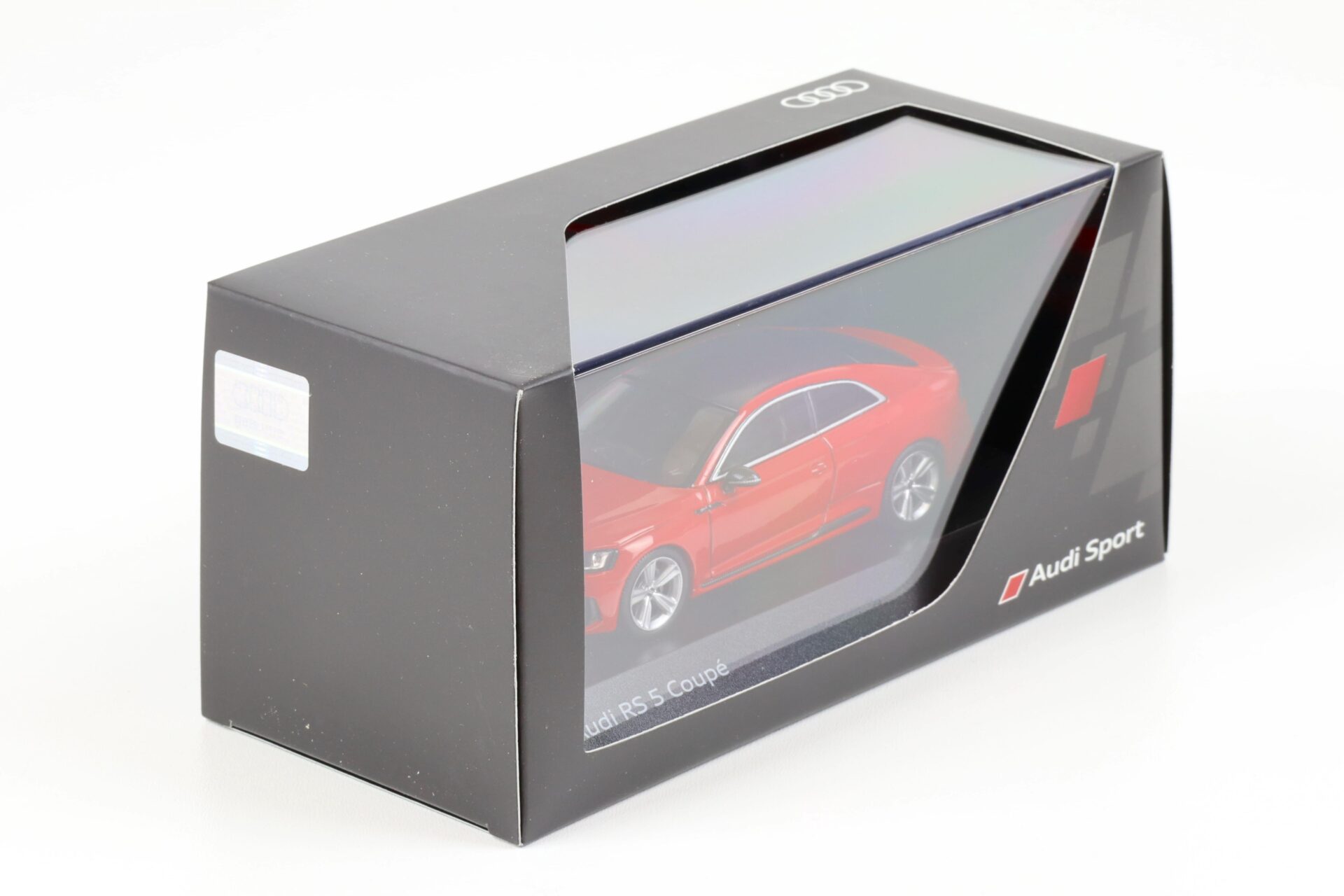 1:43 Spark Audi RS5 Coupe Misano red 2017 DEALER VERSION