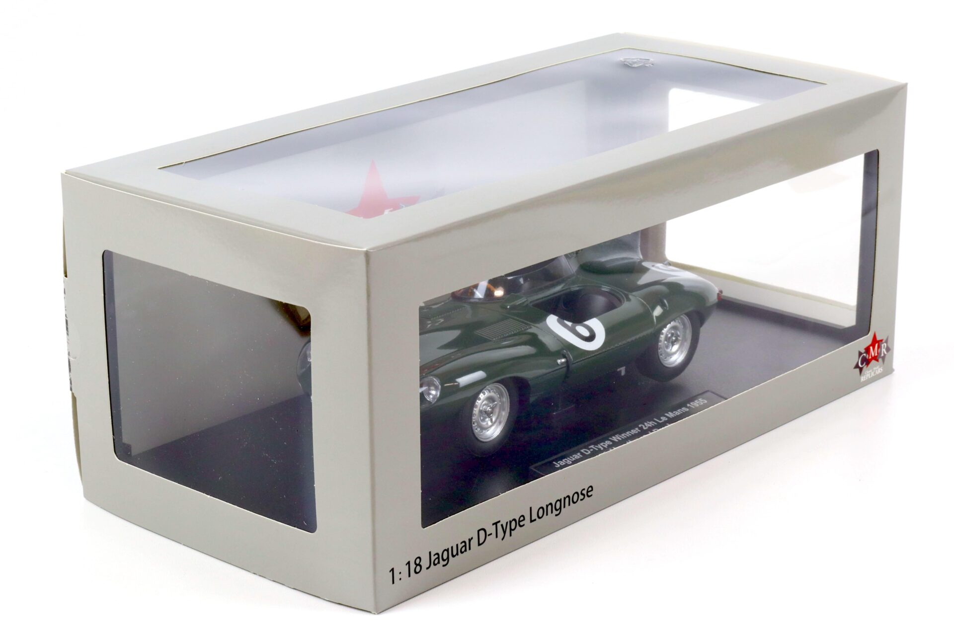 1:18 CMR Jaguar D-Type Longnose Winner 24h Le Mans 1955 #6 Hawthorn/ Bueb