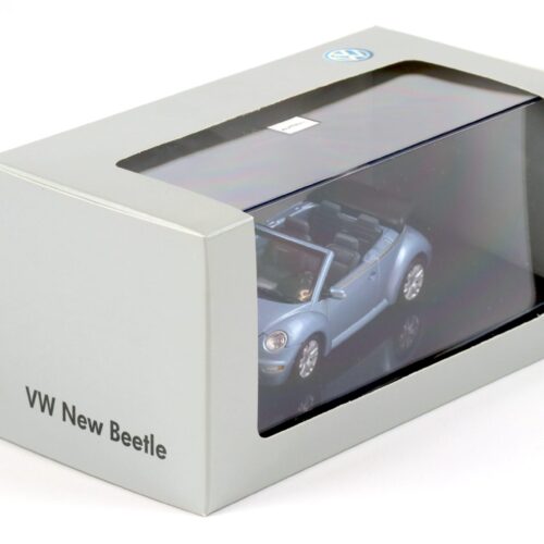 1:43 AUTOart VW Beetle Cabriolet Speed blue metallic 59756 - Image 3