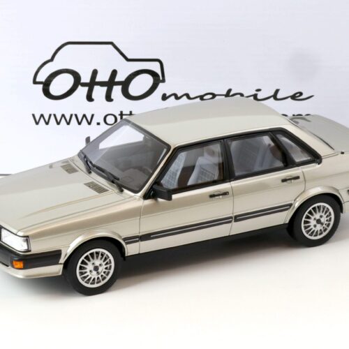 1:18 OTTO mobile OT940 Audi 80 (B2) Quattro Limousine 1983 silver