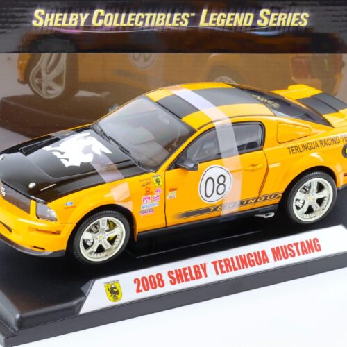1:18 Shelby Collectibles 2008 Shelby Mustang TERLINGUA #08 grabber orange/ black