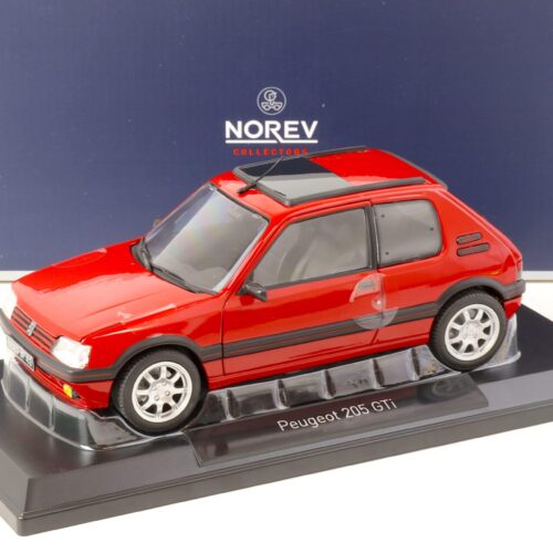 1:18 Norev Peugeot 205 GTI 1.9 PTS Rims 1991 red 184848