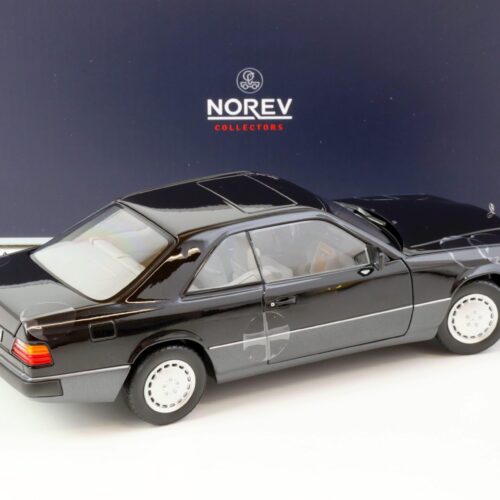 1:18 Norev Mercedes 300 CE-24 Coupe 1990 black metallic - Limited 300 pcs.
