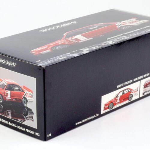 1:18 Minichamps Audi V8 Evolution Team Dubois Racing P.A. Thibaut Belgian Procar 1993