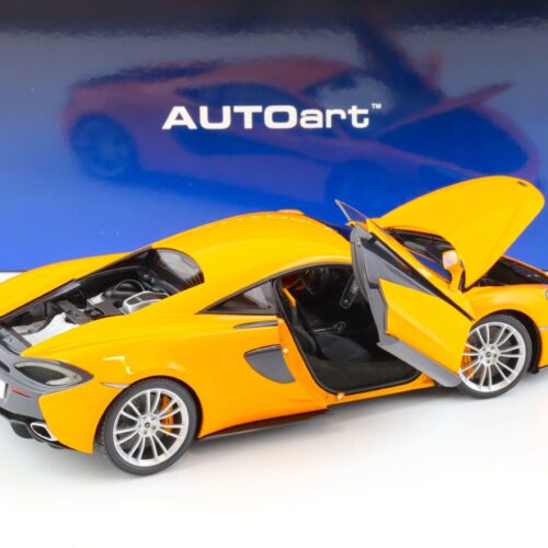 1:18 AUTOart McLaren 570S Coupe 2016 McLAREN orange/ silver wheels 76044