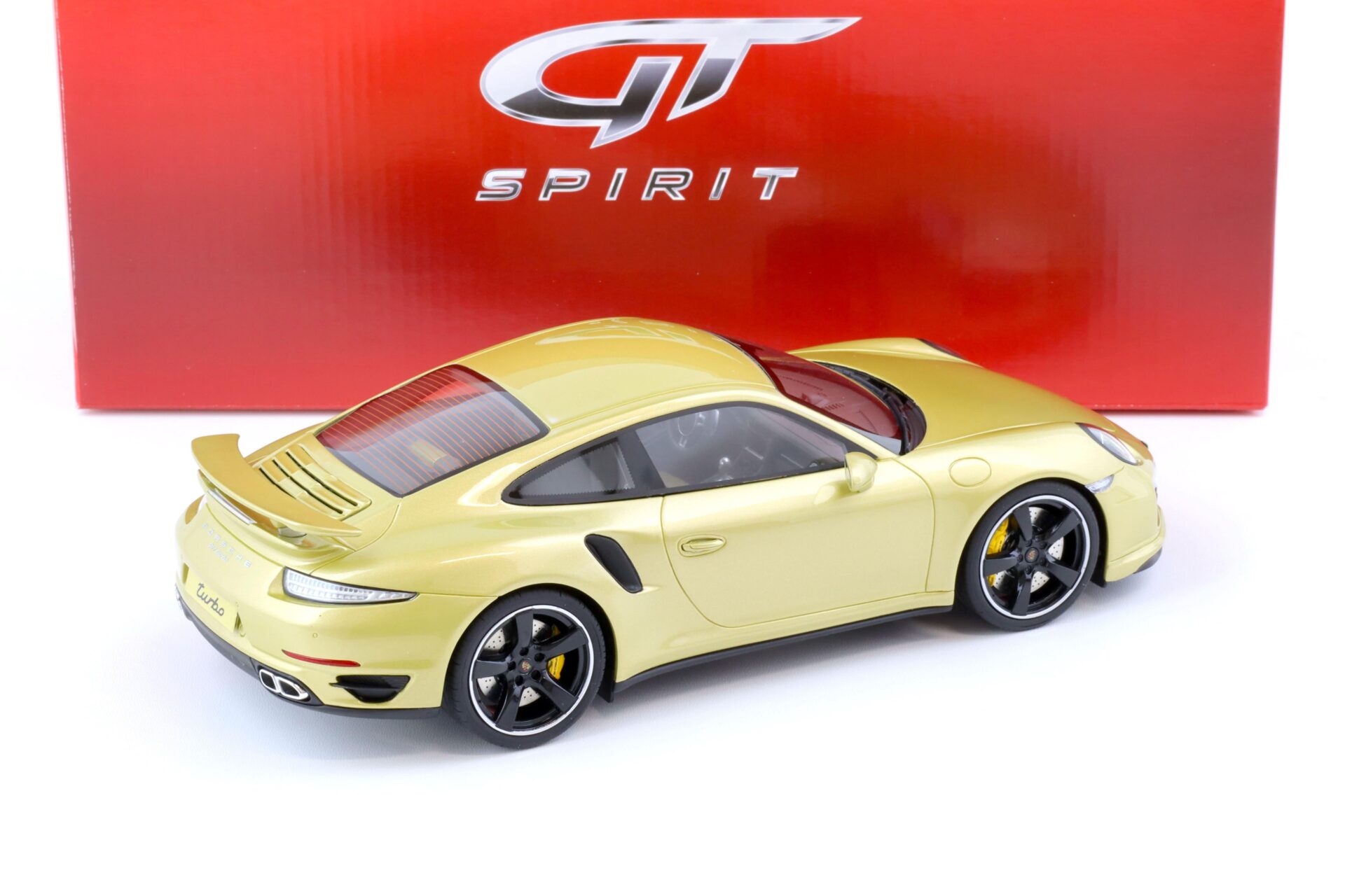 1:18 GT Spirit GT041 Porsche 911 (991) Turbo Coupe gold metallic
