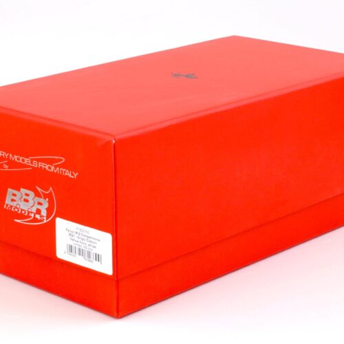 1:18 BBR Ferrari 812 Competizione 2021 Grigio Coburn/ yellow horiz. stripe - Limited 140 pcs.