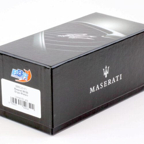 1:43 BBR Maserati MC20 Grigio Mistero grey 2020 - Limited 62 pcs.