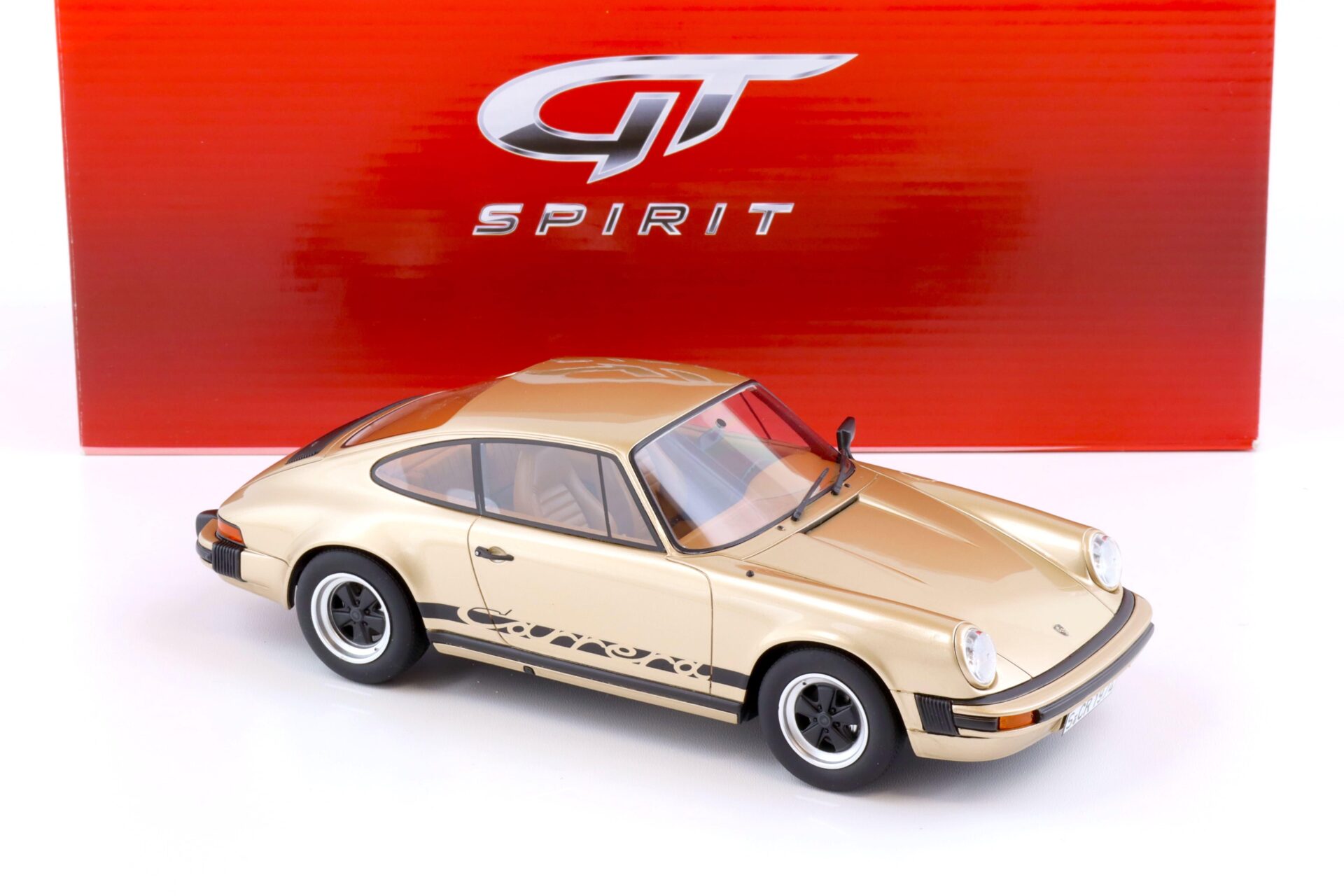 1:18 GT Spirit GT011ZM Porsche 911 Carrera 2.7 Coupe gold