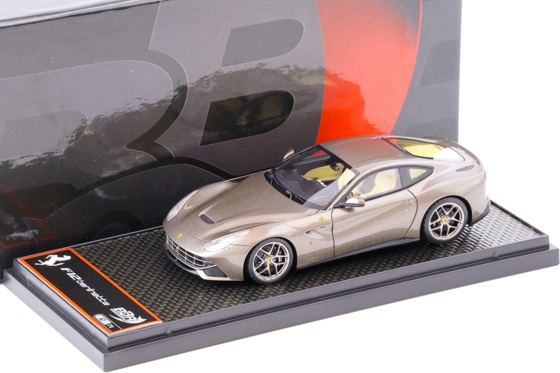 1:43 BBR Ferrari F12 Berlinetta Bronze metallic - Limited 70 pcs.