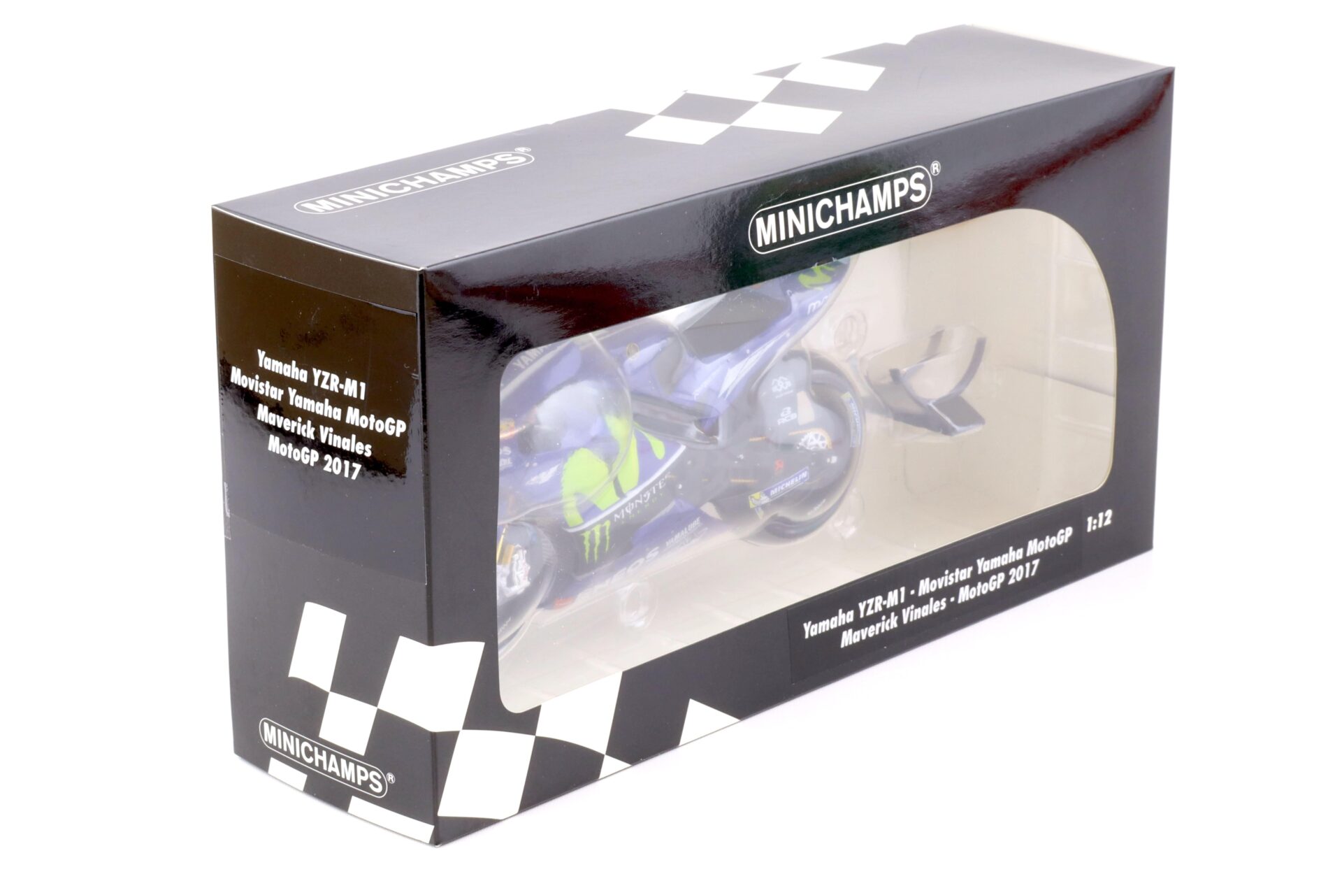 1:12 Minichamps Yamaha YZR-M1 Movistar Moto GP Maverick Vinales MotoGP 2017