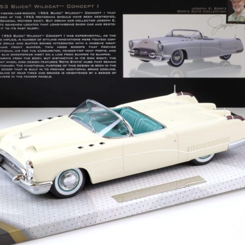 1:18 Minichamps 1953 Buick Wildcat I Concept Car white Bortz Auto Collection