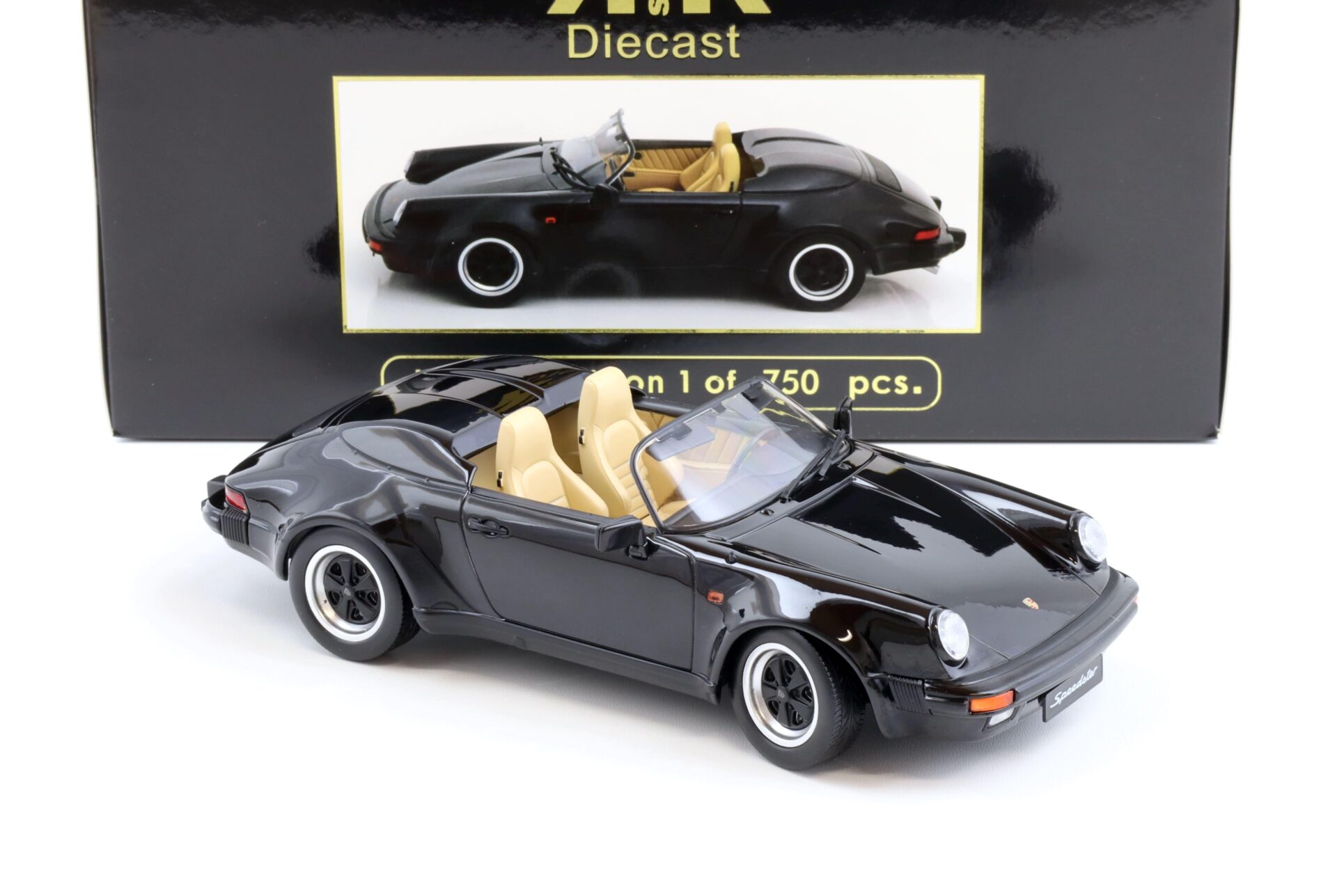 1:18 KK-Scale Porsche 911 Speedster 1989 black