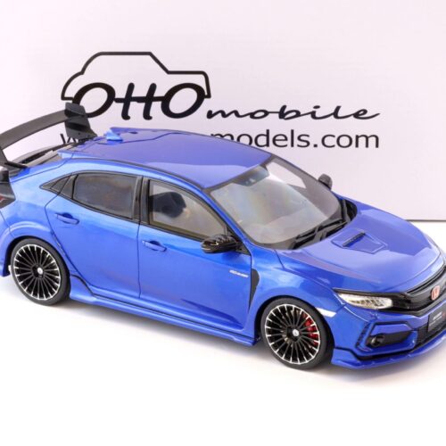 1:18 OTTO mobile OT987 Honda Civic FK8 Type R MUGEN blue metallic 2020