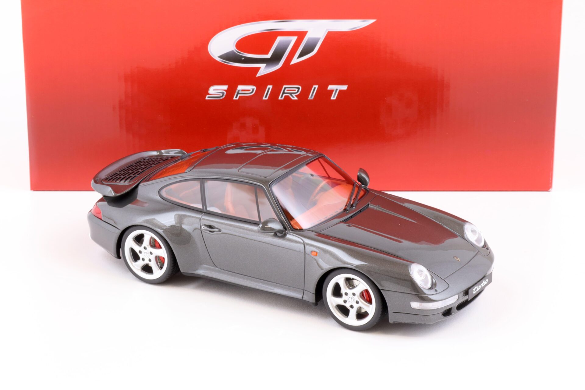 1:18 GT Spirit GT051 Porsche 911 (993) Turbo Coupe grey metallic