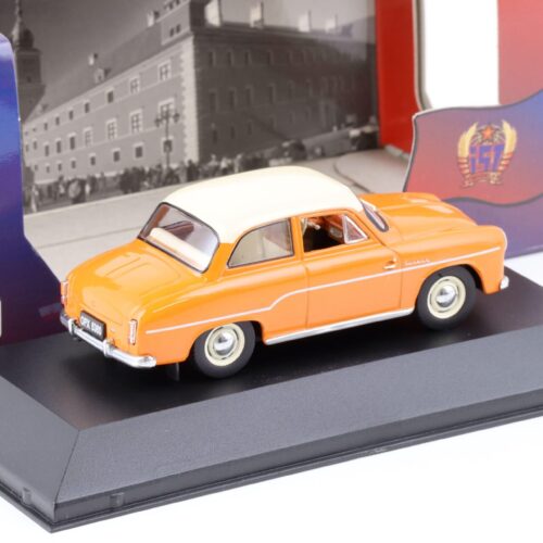 1:43 IST Models 1962 Syrena 102 orange