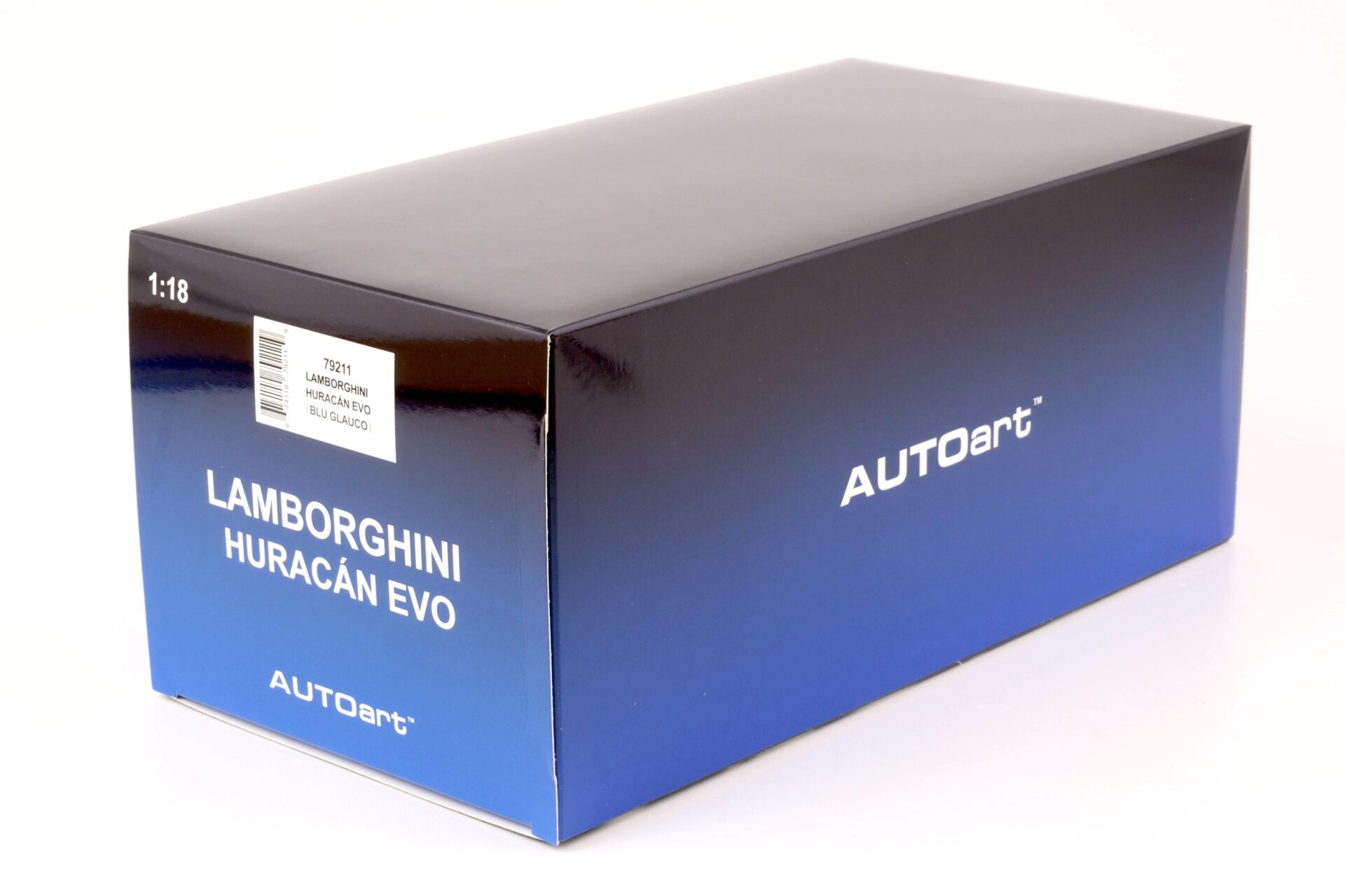 1:18 AUTOart Lamborghini Huracan EVO 2019 blu glauco blue 79211