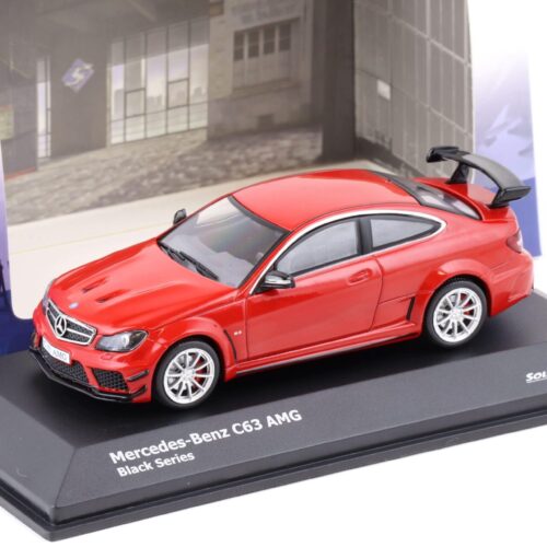 1:43 Solido Mercedes C63 AMG Black Series Coupe red