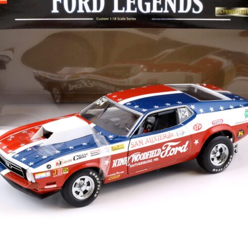 1:18 Sun Star 1971 Ford Mustang The Ultimate Pro Stocker red / blue / white