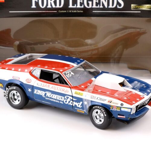1:18 Sun Star 1971 Ford Mustang The Ultimate Pro Stocker red / blue / white