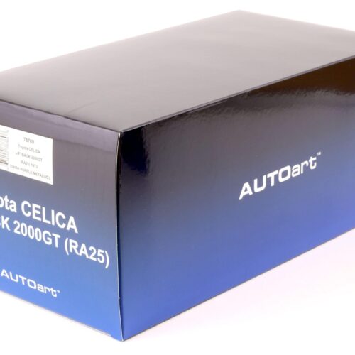 1:18 AUTOart Toyota Celica Liftback 2000 GT (RA25) 1973 dark purple metallic 78769