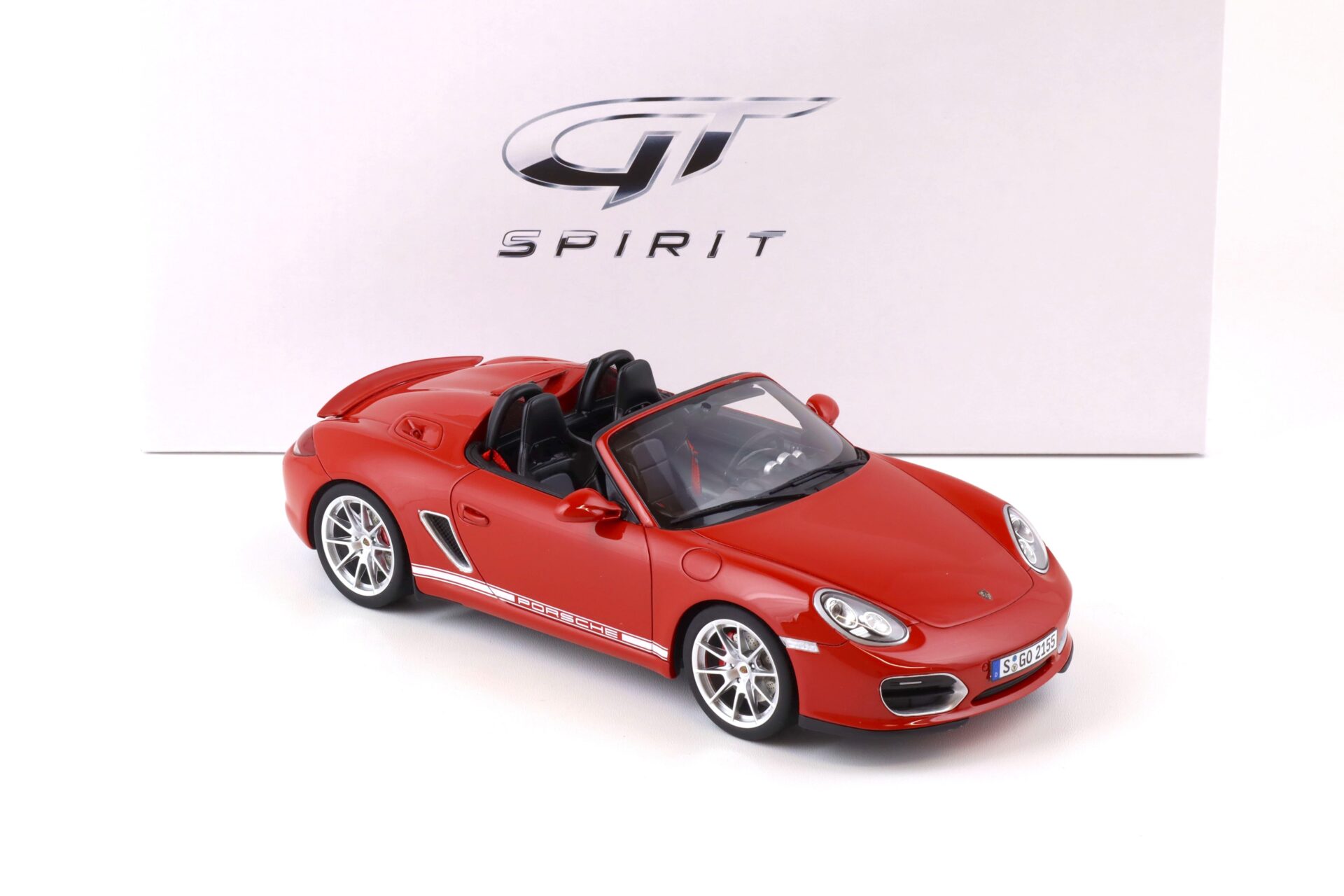 1:18 GT Spirit GT017A Porsche Boxster Spider (987) 2012 guardie rosso red