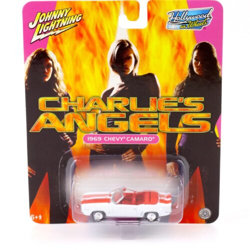 1:64 Johnny Lightning 1969 Chevrolet Camaro Cabrio white CHARLIE´S ANGELS