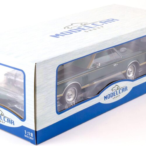 1:18 MCG Lincoln Continental Mark V 1978 dark green metallic/ beige