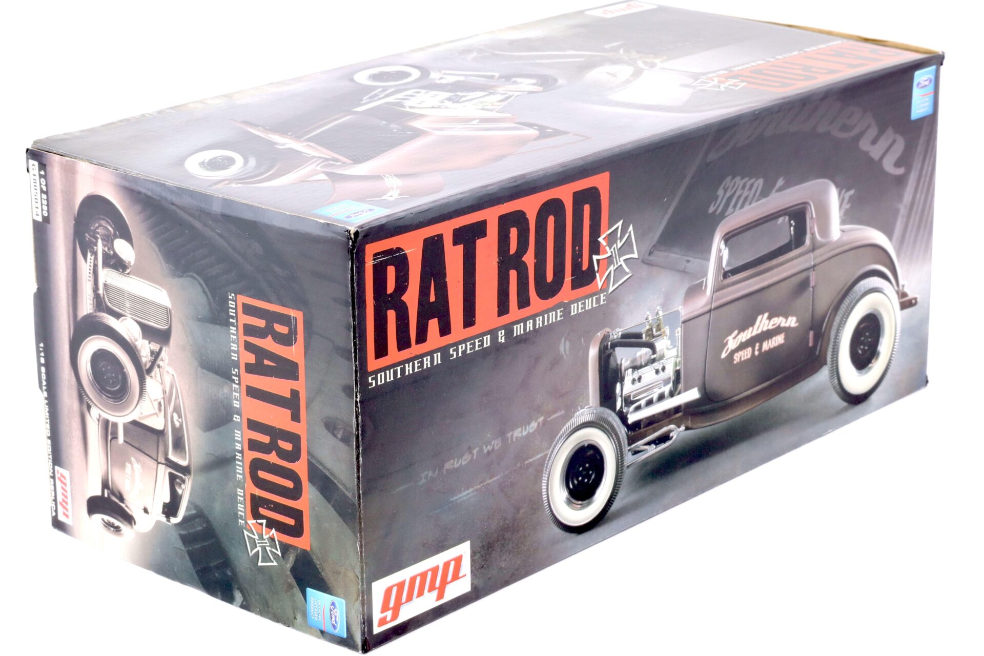 1:18 GMP 1932 Ford Three Window Coupe RAD ROD Southern Speed & Marine Deuce