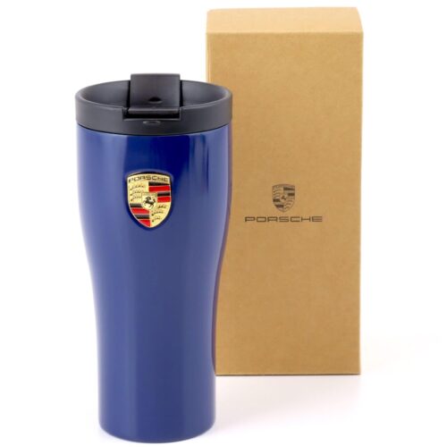 Original Porsche thermo mug MARTINI RACING blue WAP DEALER - Image 2