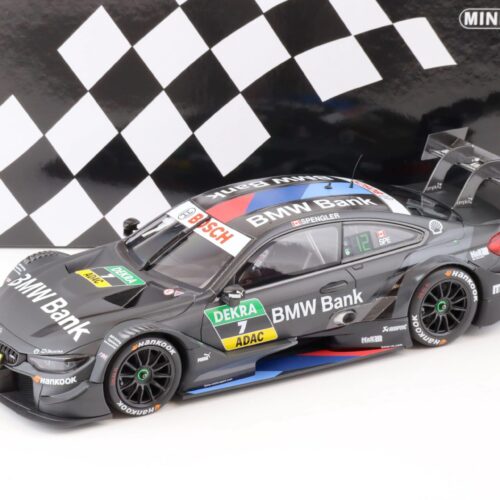 1:18 Minichamps BMW M4 DTM 2018 Team RBM #7 Bruno Spengler