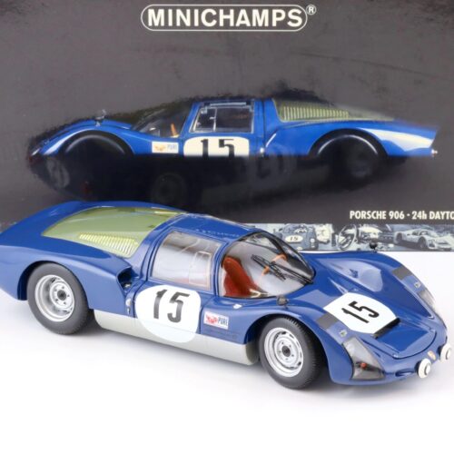 1:18 Minichamps Porsche 906 #15 Hermann/ Linge 24h Daytona 1966