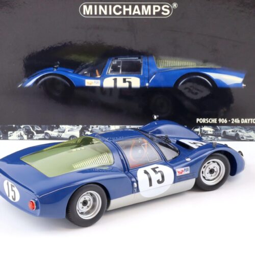 1:18 Minichamps Porsche 906 #15 Hermann/ Linge 24h Daytona 1966