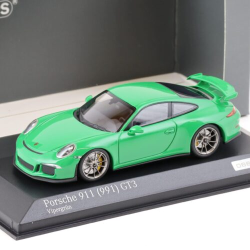 1:43 Minichamps Porsche 911 (991) GT3 Coupe Viper green - CA04316082