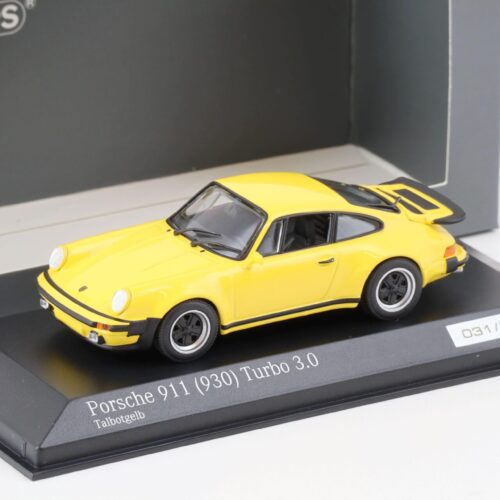 1:43 Minichamps Porsche 911 (930) Turbo 3.0 Coupe Talbot yellow - CA04316031