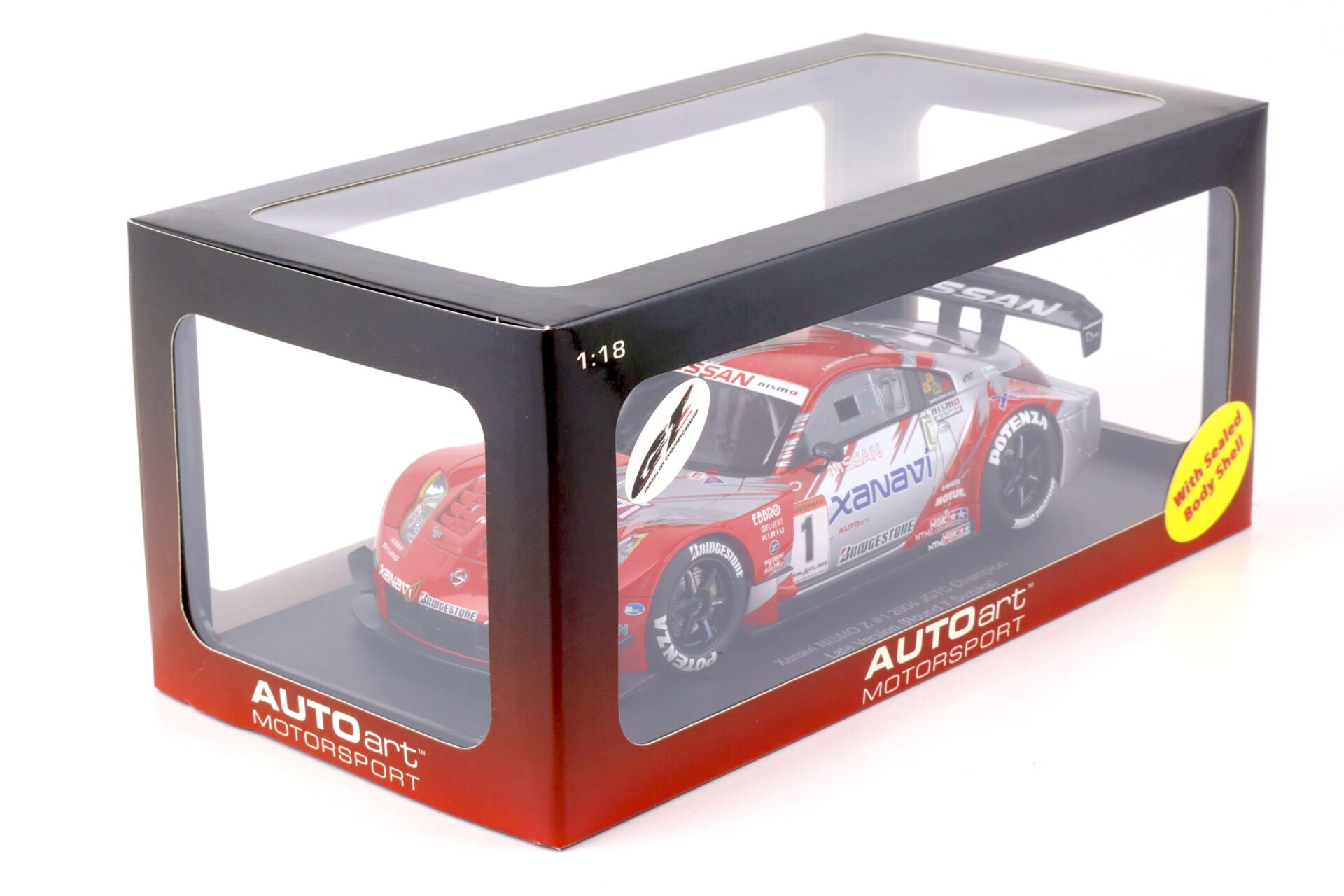 1:18 AUTOart XANAVI Nissan Nismo Z #1 JGTC 2004 Champion Late Version 80481