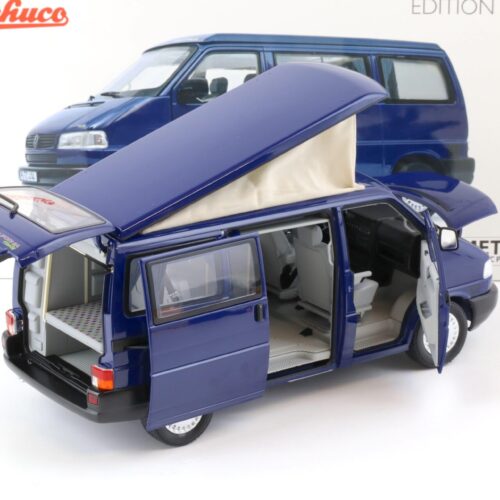 1:18 Schuco VW T4b California Coach Westfalia Camper Bus Indien blue 450042100