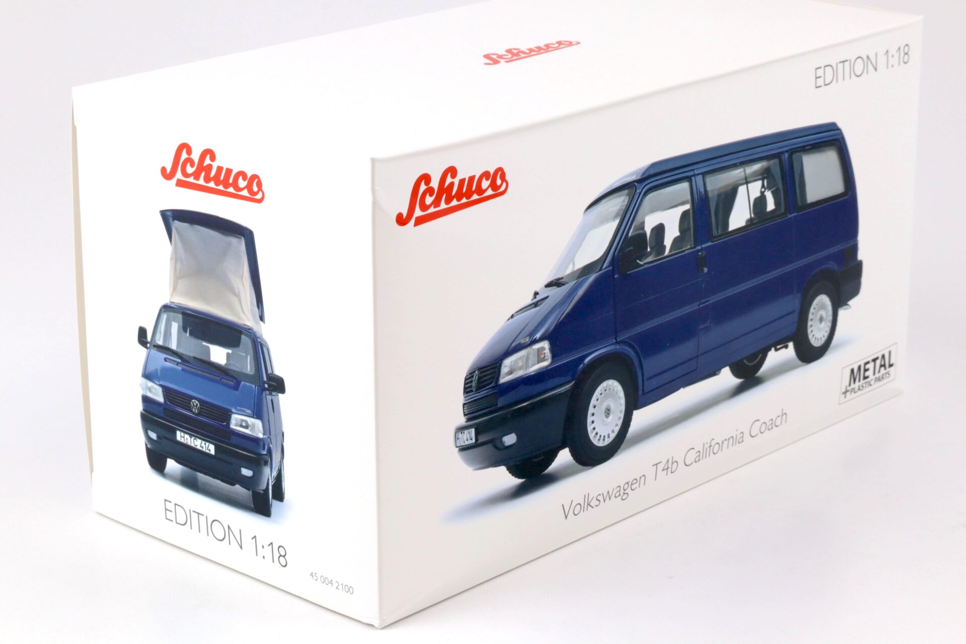 1:18 Schuco VW T4b California Coach Westfalia Camper Bus Indien blue 450042100