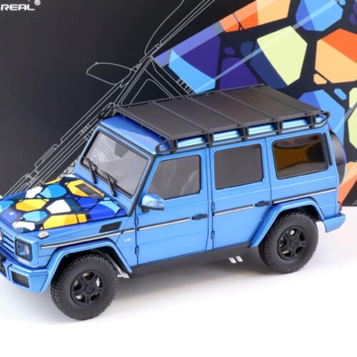 1:18 Almost Real Mercedes G-Klasse #Gventure300k blue metallic