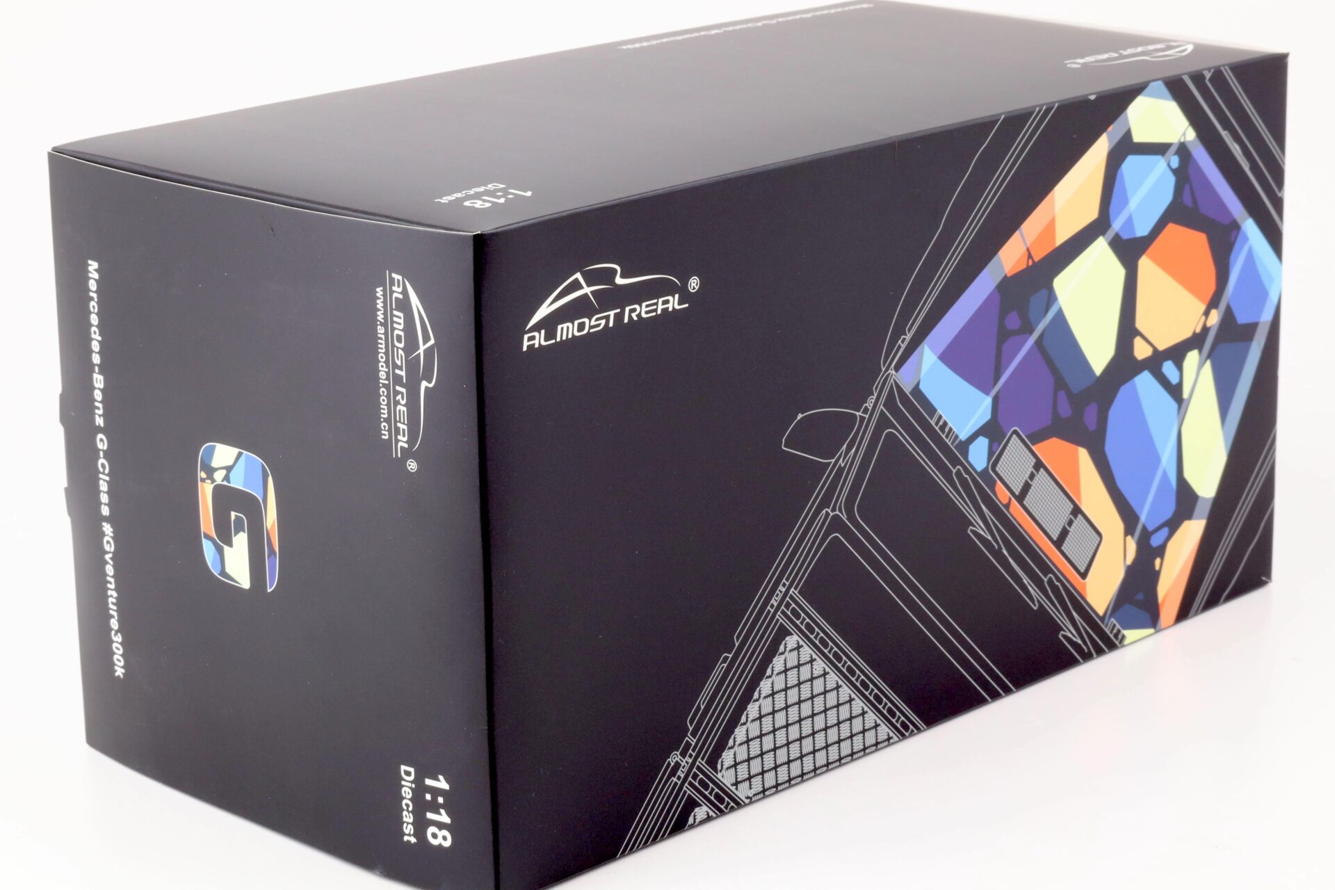 1:18 Almost Real Mercedes G-Klasse #Gventure300k blue metallic