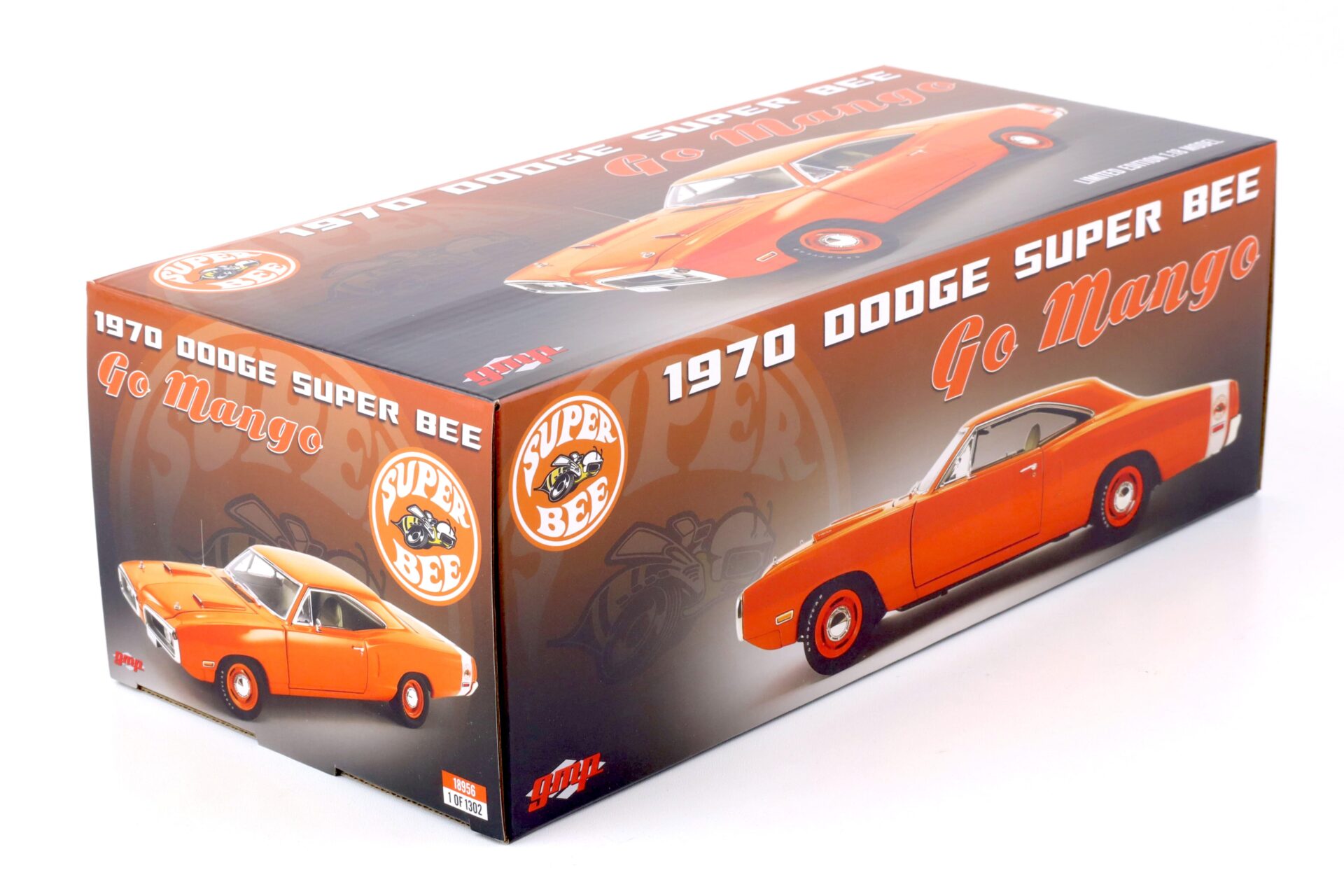 1:18 GMP 1970 Dodge Coronet Super Bee Go Mango orange 18956