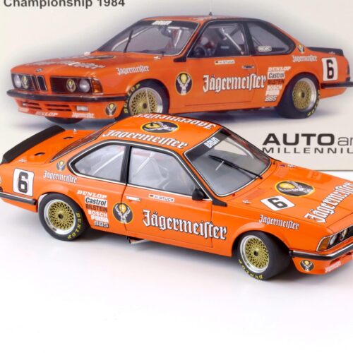 1:18 AUTOart BMW 635 CSI European Touringcar 1984 JÄGERMEISTER Stuck #6
