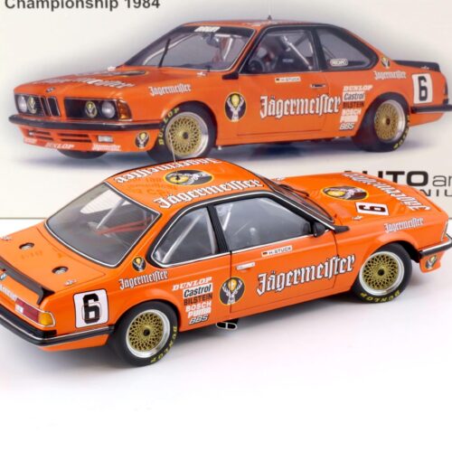 1:18 AUTOart BMW 635 CSI European Touringcar 1984 JÄGERMEISTER Stuck #6