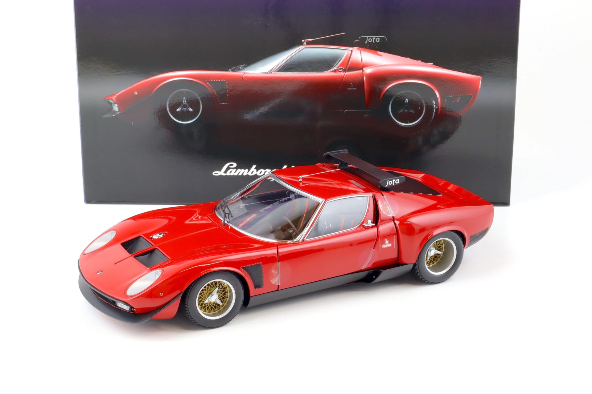 1:12 Kyosho Lamborghini JOTA SVR Coupe red 08623R Diecast