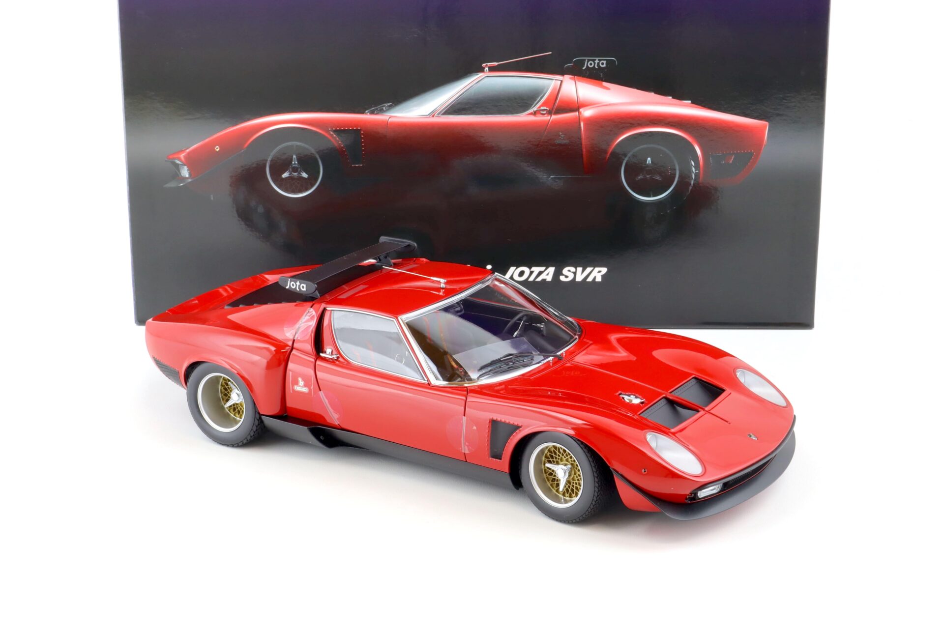 1:12 Kyosho Lamborghini JOTA SVR Coupe red 08623R Diecast