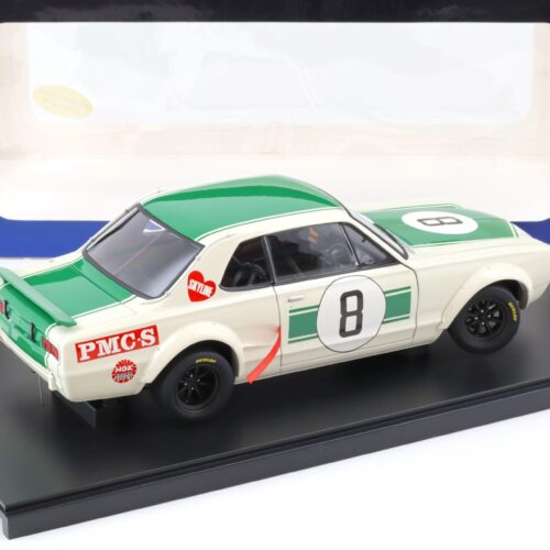 1:18 AUTOart Nissan Skyline GT-R (KPGC10) Racing 1971 Hasemi #8 Japan GP 2nd Place