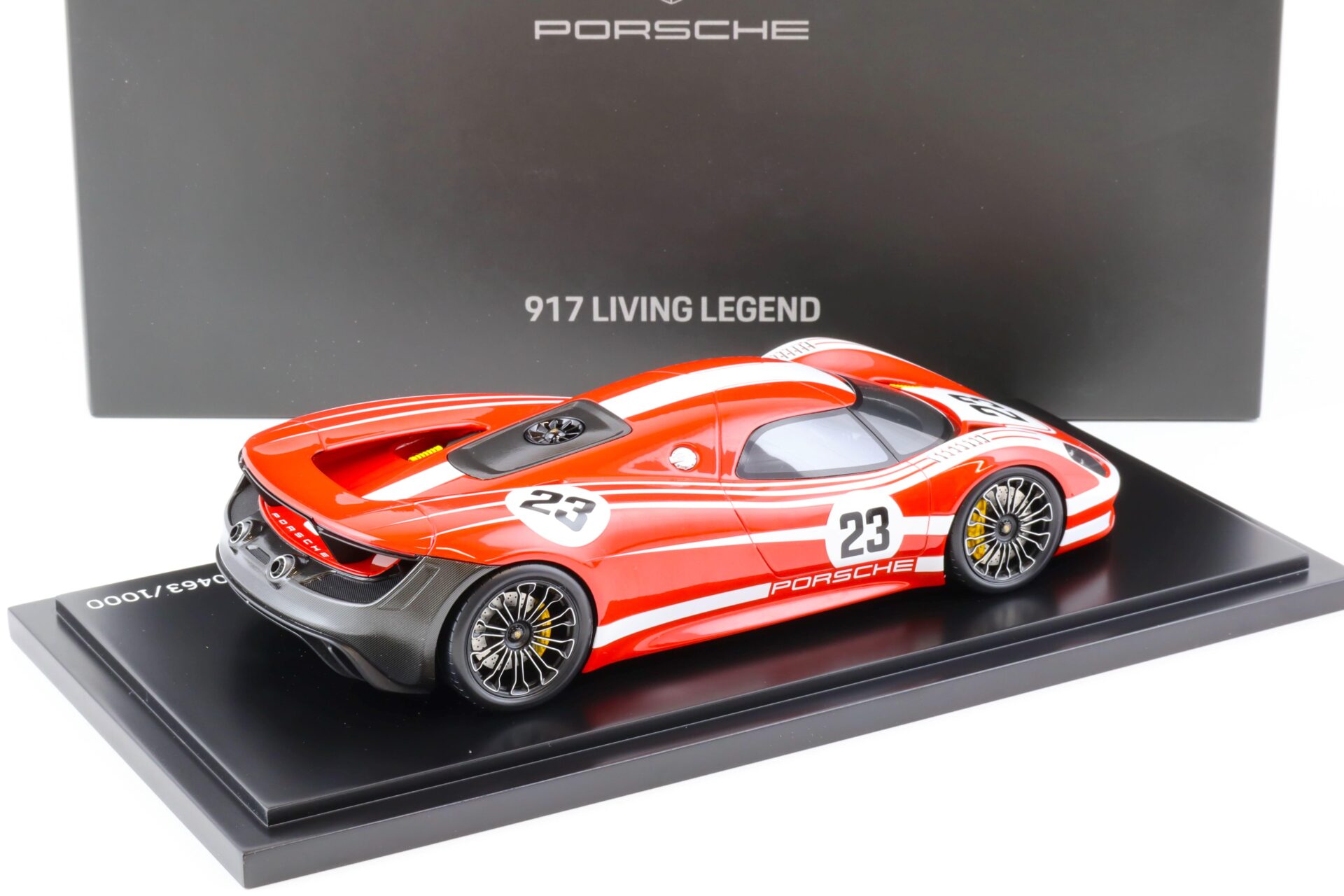 1:18 Spark Porsche 917 Living Legend #23 red/ white WAP DEALER VERSION