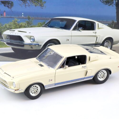 1:18 Exact Detail 1968 Shelby GT 500KR Coupe white