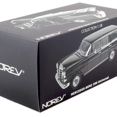 1:18 Norev Mercedes 200 Universal 1966 black